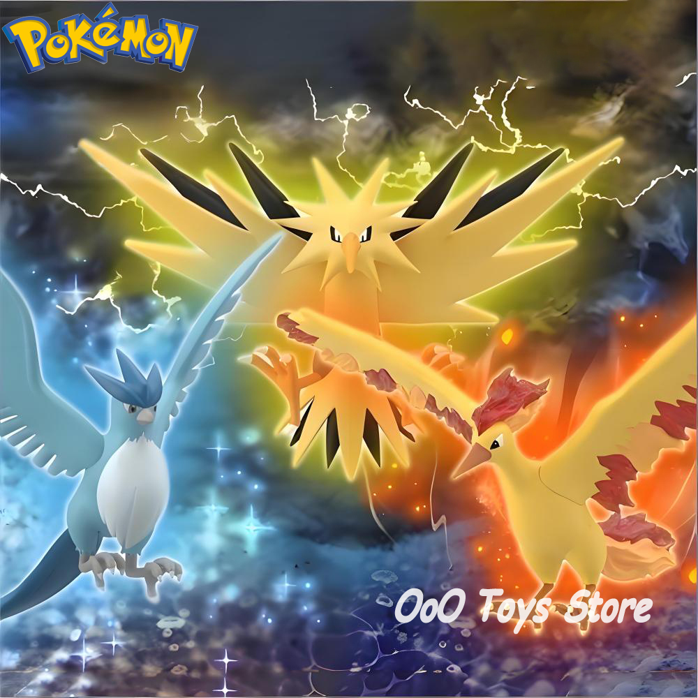 Model Kit Lugia - Anime Pokemon Figure Articuno Moltres Zapdos