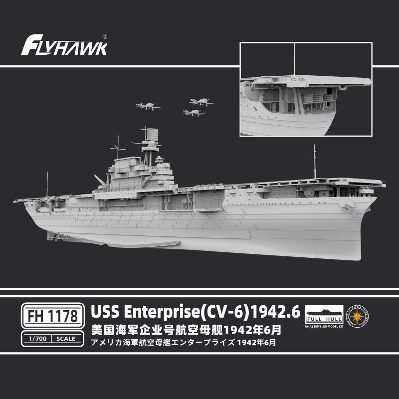 FLYHAWK FH1178 1/700 Scale USS - đánh giá và giá Model Kit Uss Enterprise