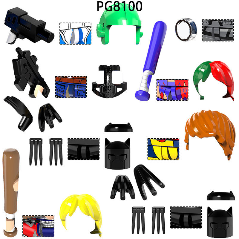 The PG8100 Weapons Pants Hair  - đánh giá và giá Model Kit Pg