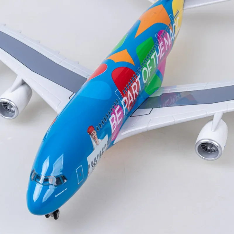 1/160 scale Emirates EXPO A380 - đánh giá và giá Model Kit Plane