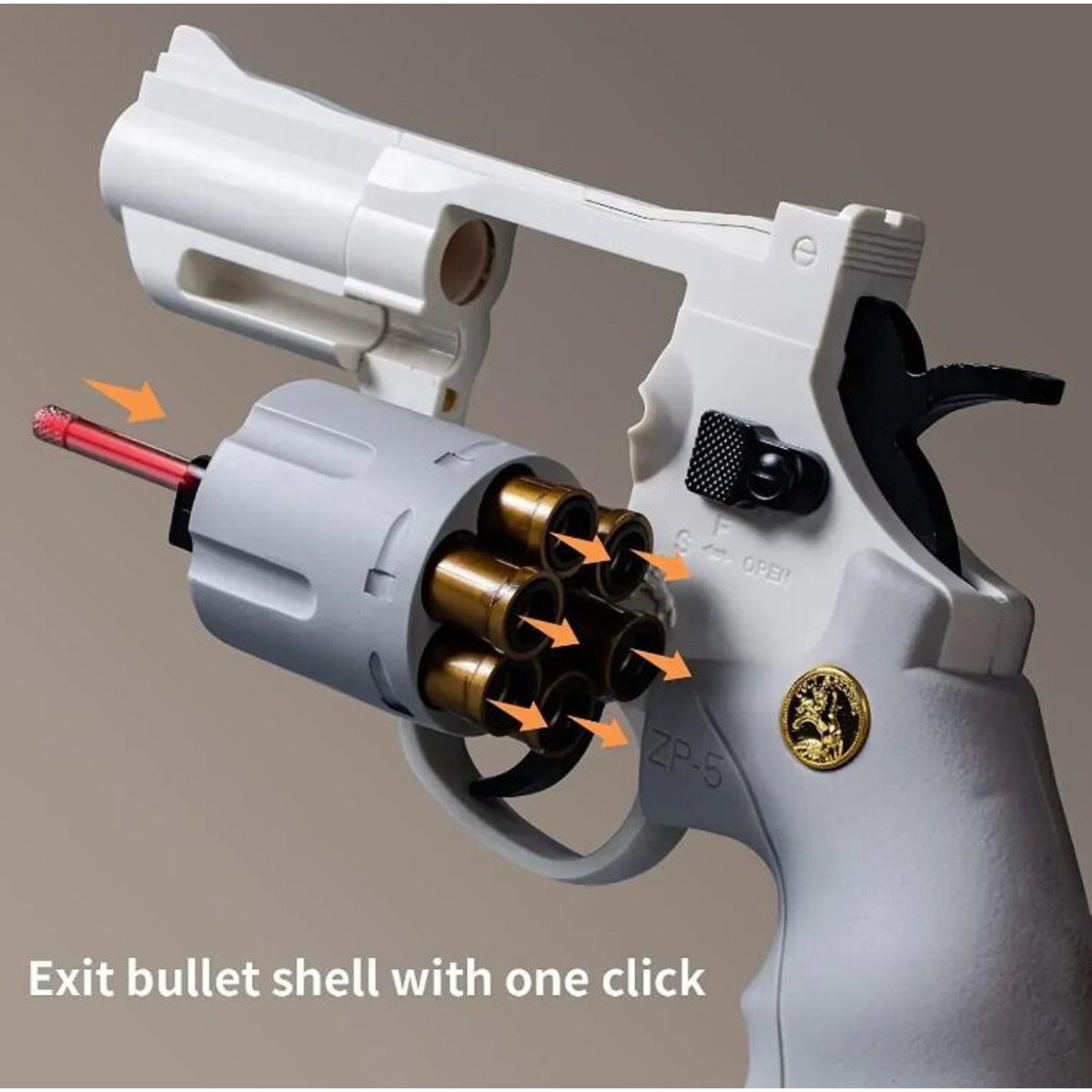 Continuous Fire ZP5 357 Revolv - đánh giá và giá Model Kit Revolver
