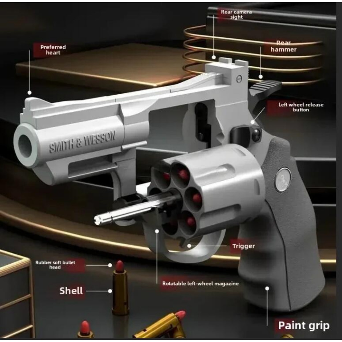 Continuous Fire ZP5 357 Revolv - đánh giá và giá Model Kit Revolver