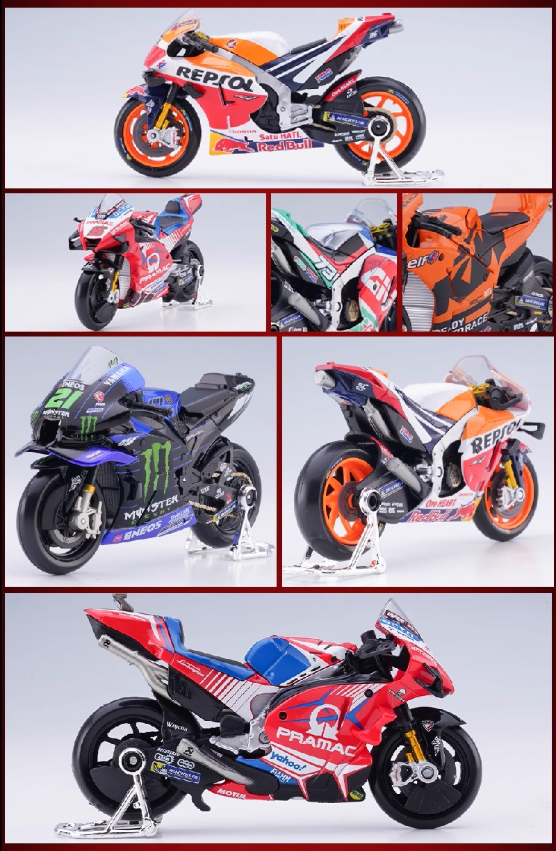Maisto 1:18 2018 Motocycle Rac - đánh giá và giá Model Kit Aoshima