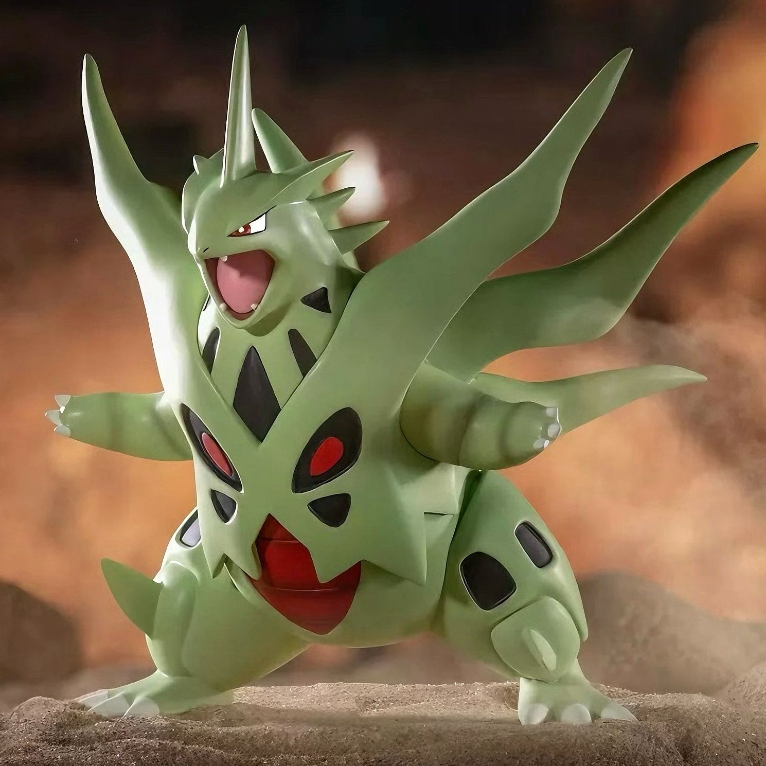 14cm Pokemon Tyranitar Anime F - đánh giá và giá Model Kit Lugia