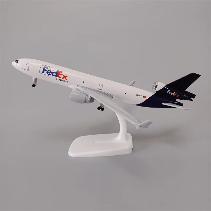 Airplane Model 20cm Air Fedex  - đánh giá và giá Model Kit Simulator