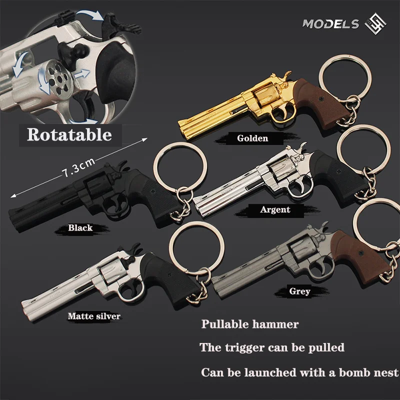 7cm Detachable Colt 357 Revolv - đánh giá và giá Model Kit Revolver