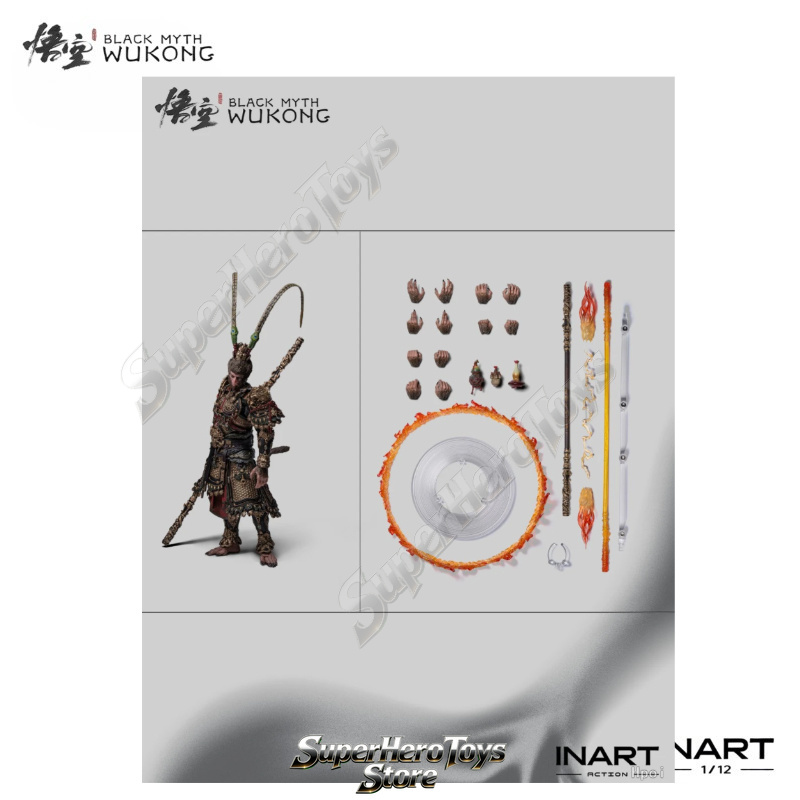 Pre-sale INART Action Black My - đánh giá và giá Model Kit Wukong