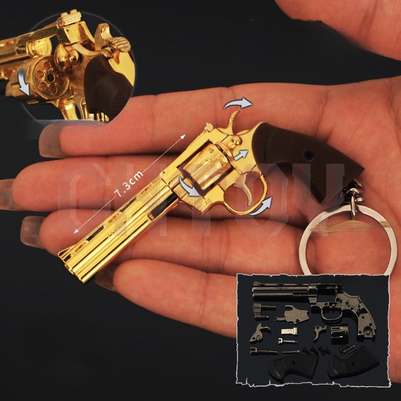 7.3cm/2.87in Mini Alloy Small  - đánh giá và giá Model Kit Revolver
