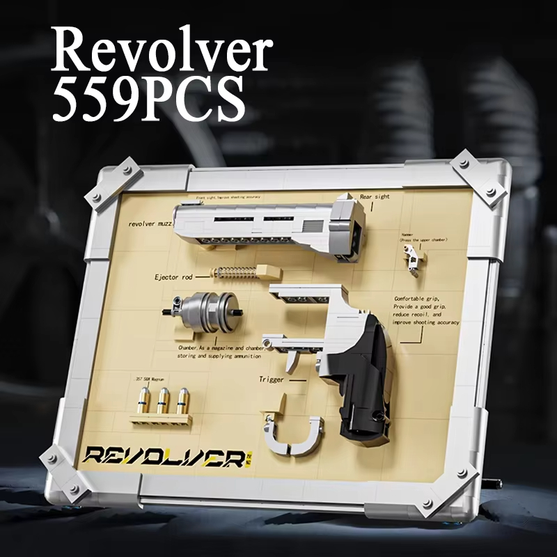 Mechanical Revolver Model Buil - đánh giá và giá Model Kit Revolver