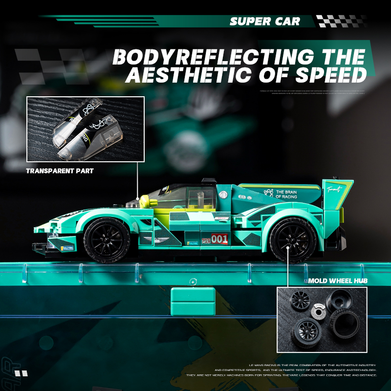 3-in-1 Le Mans LEE MANS AMR Va - đánh giá và giá Model Kit Valkyrie