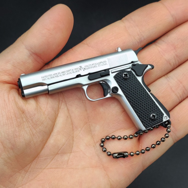 1:3 Metal Gold M1911 Colt Toy  - đánh giá và giá Model Kit Revolver