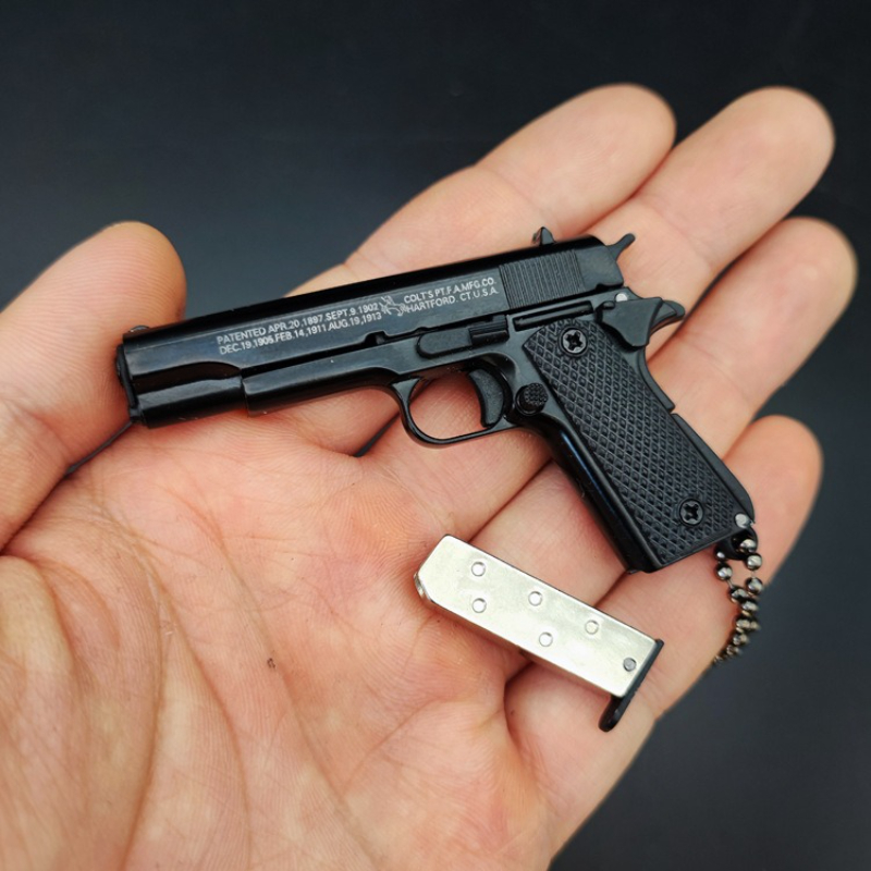 1:3 Metal Gold M1911 Colt Toy  - đánh giá và giá Model Kit Revolver