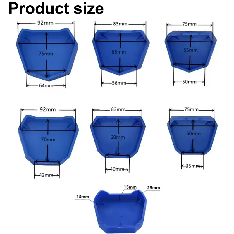 2/6Pcs Dental Model Base Silic - đánh giá và giá Model Kit Destroyer