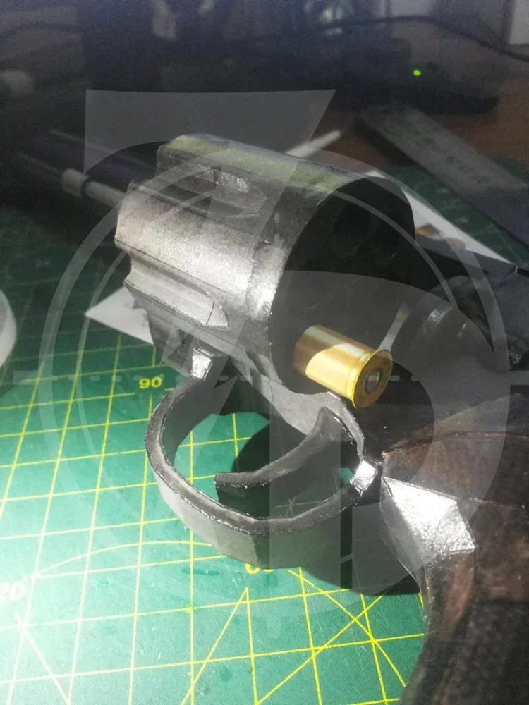 1:1 Revolver Python Gun 3D Pap - đánh giá và giá Model Kit Revolver