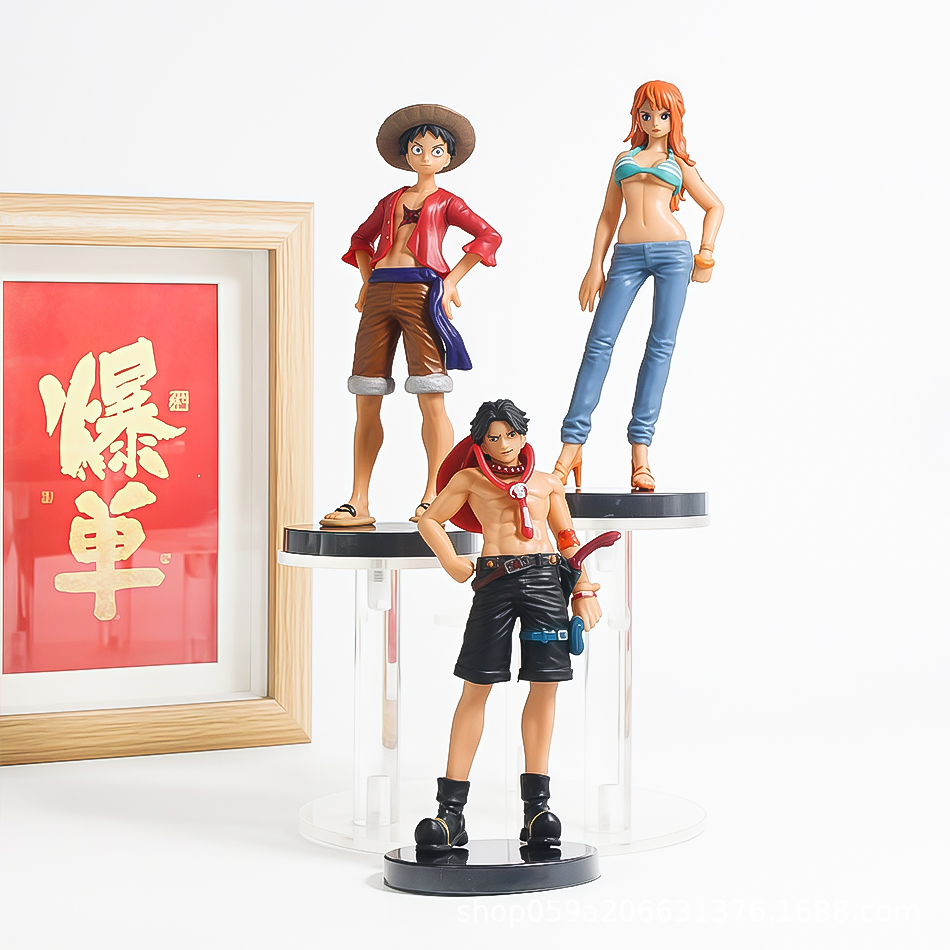 6pcs Anime One Piece Figures L - đánh giá và giá Model Kit One Piece Bandai