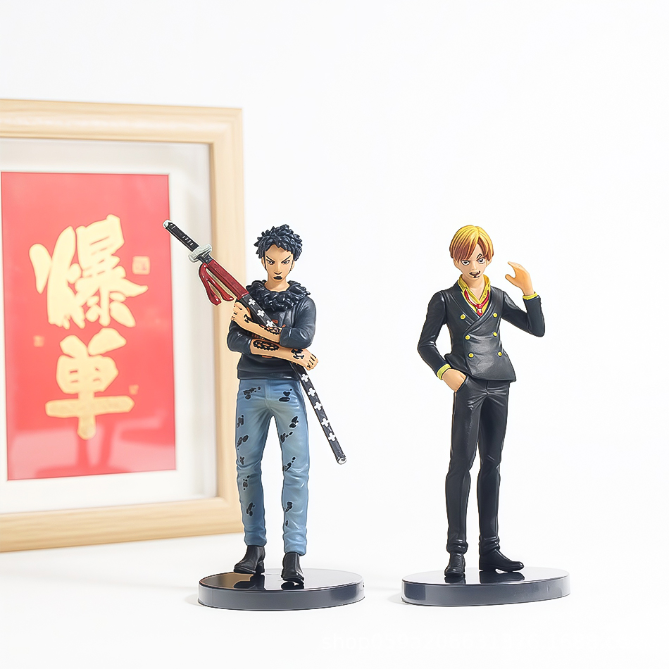 6pcs Anime One Piece Figures L - đánh giá và giá Model Kit One Piece Bandai