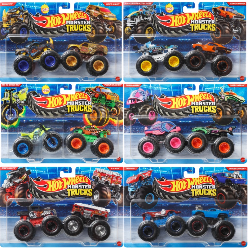 2026 Hot Wheels Monster Trucks - đánh giá và giá Hot Wheels Car Mainline