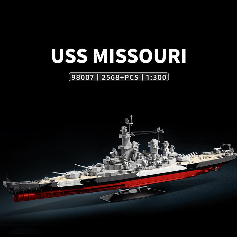 Military 1:300 USS Missouri Bu - đánh giá và giá Model Kit Uss Missouri