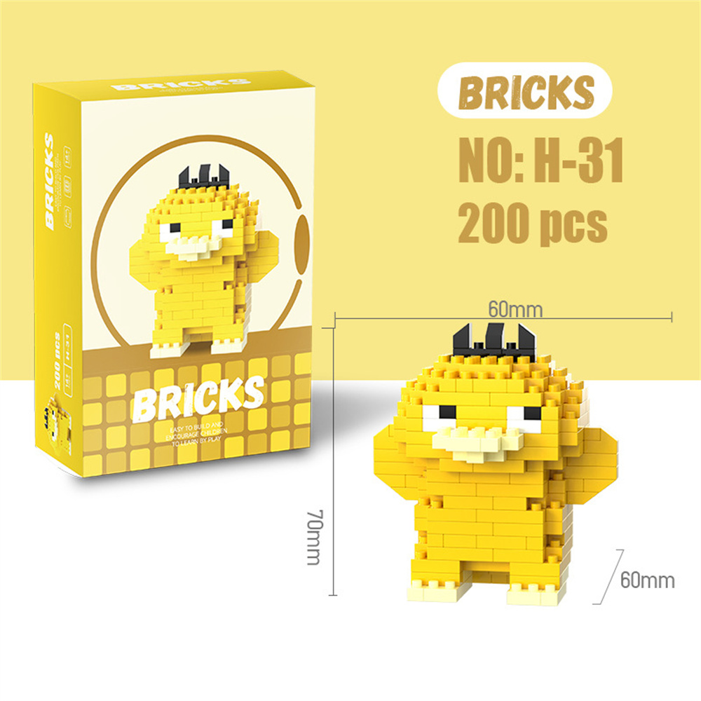 Pokemon Micro Building Blocks  - đánh giá và giá Model Kit Simulator