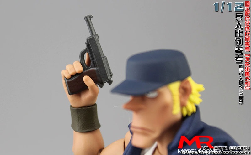 1/12 Scale Plastic Flintlock R - đánh giá và giá Model Kit Revolver