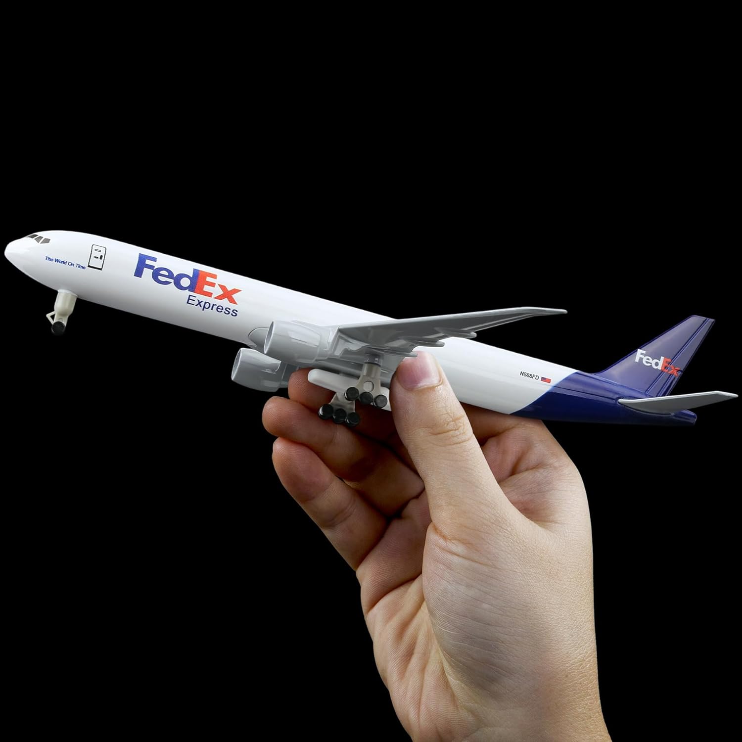 20cm Fedex B777 Airplane Model - đánh giá và giá Model Kit Plane
