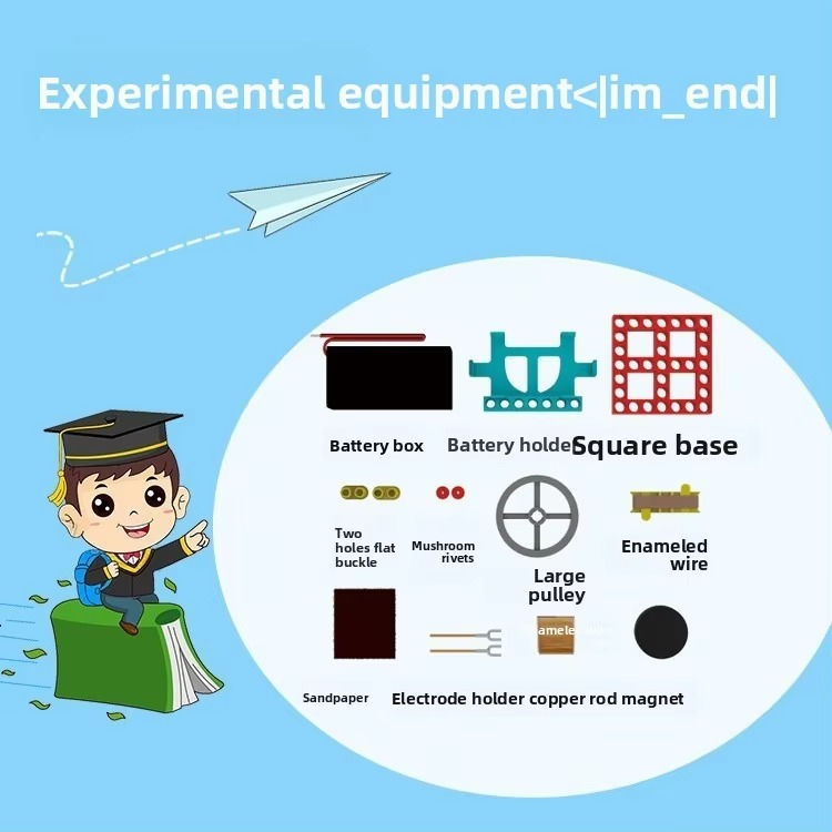 DIY Electromagnetic Motor Expe - đánh giá và giá Model Kit Motor