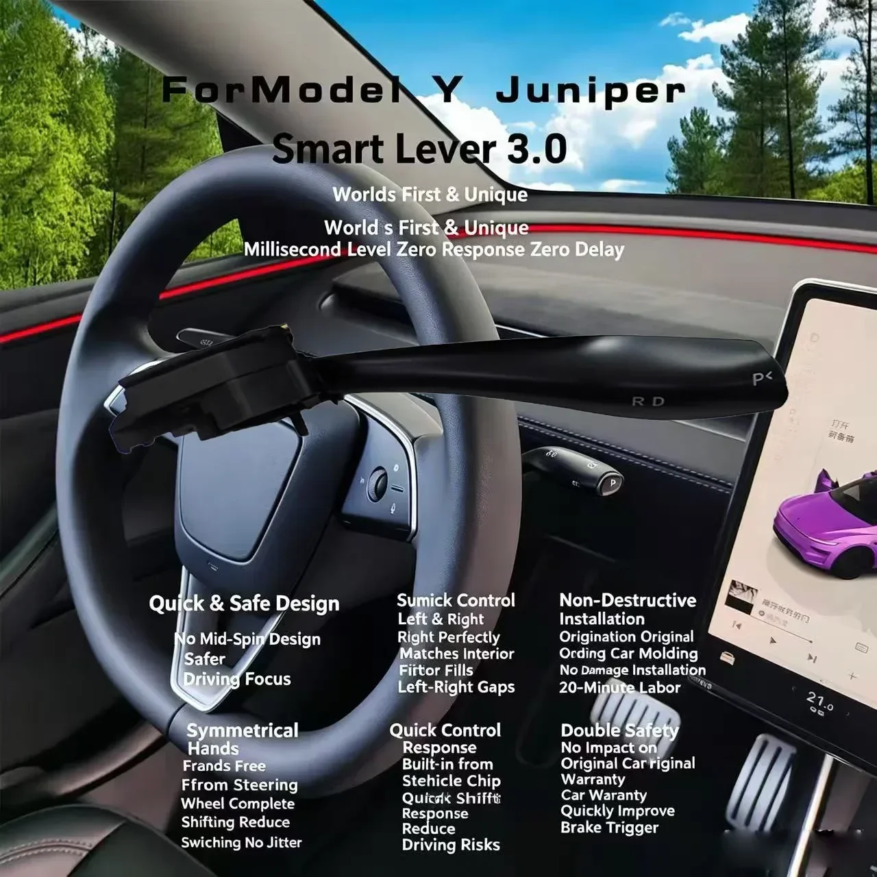 For 2026 Tesla Model Y Juniper - đánh giá và giá Model Kit Destroyer