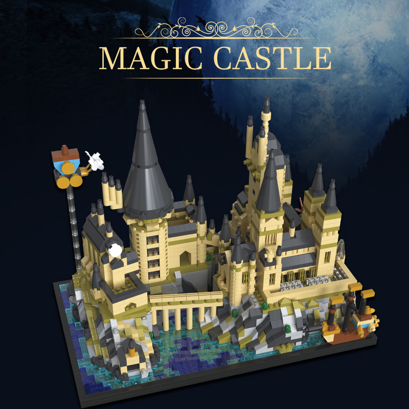 Medieval Magic Castle Harry Po - đánh giá và giá Model Kit Harry Potter