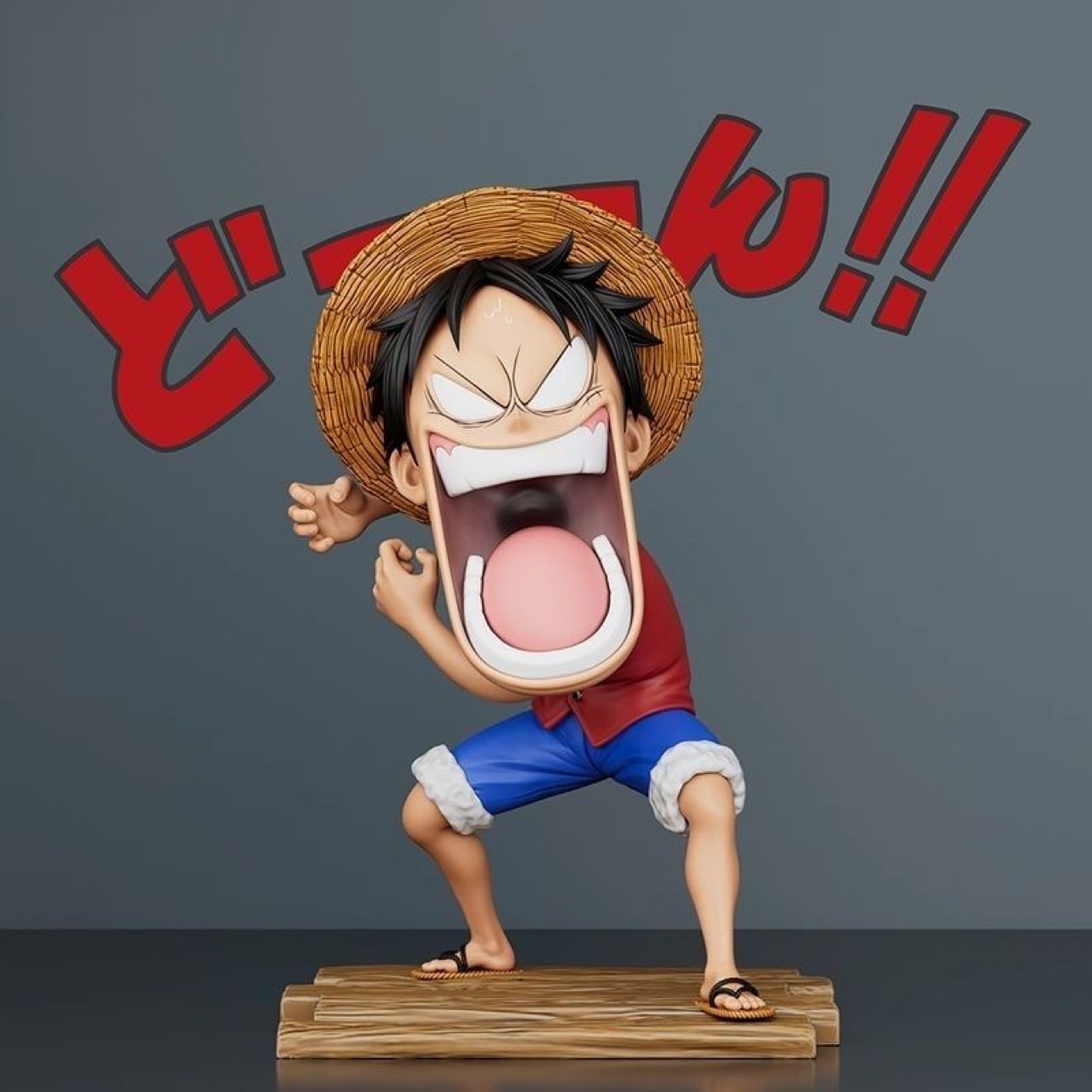 3Pcs/Set One Piece Luffy Figur - đánh giá và giá Model Kit One Piece Bandai