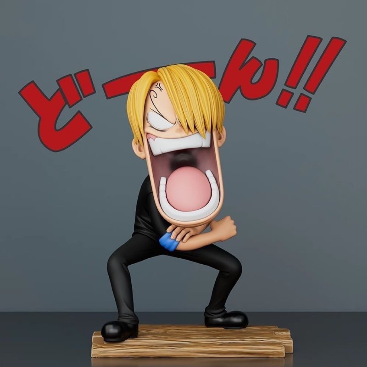 3Pcs/Set One Piece Luffy Figur - đánh giá và giá Model Kit One Piece Bandai