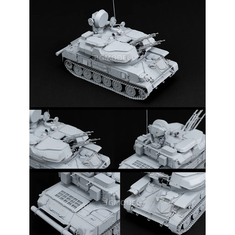 ZM35123H Zimi Model ZSU-23-4 M - đánh giá và giá Model Kit Weapons