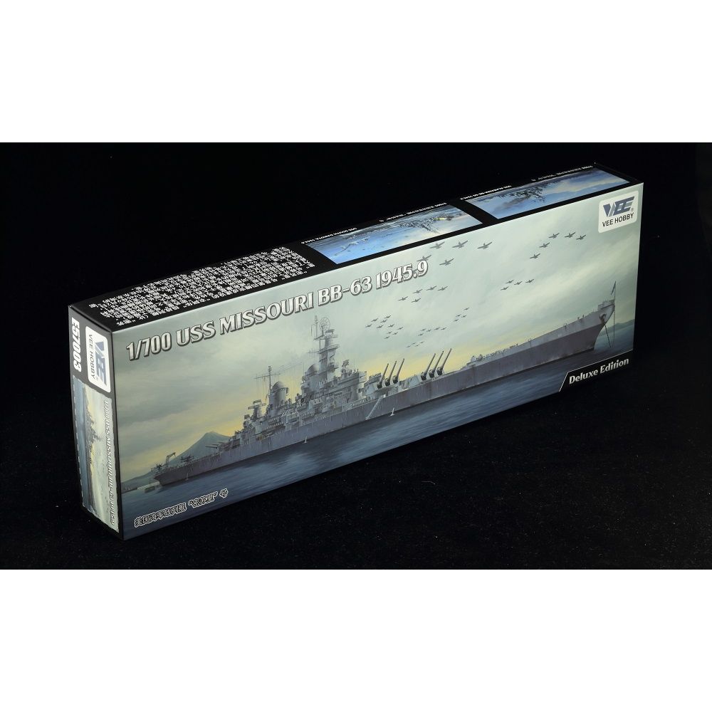 VEE HOBBY E57003 1/700 U.S.S.  - đánh giá và giá Model Kit Uss Missouri