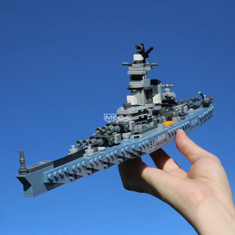 630pcs USS Missouri BB-63 Buil - đánh giá và giá Model Kit Uss Missouri