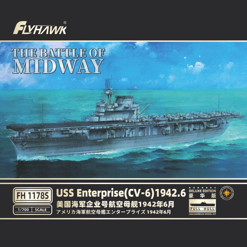 FLYHAWK FH1178S 1/700 Scale US - đánh giá và giá Model Kit Uss Enterprise