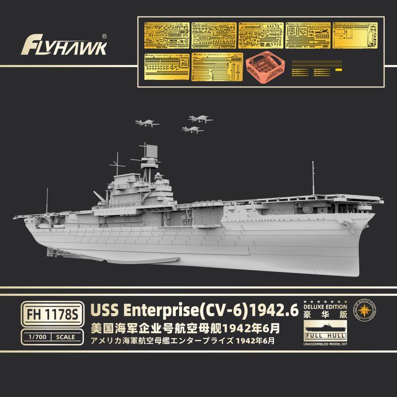 FLYHAWK FH1178S 1/700 Scale US - đánh giá và giá Model Kit Uss Enterprise