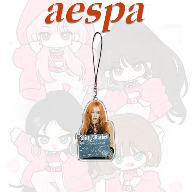 4PCS Aespas Phone Chain Strap  - đánh giá và giá Model Kit Mobil