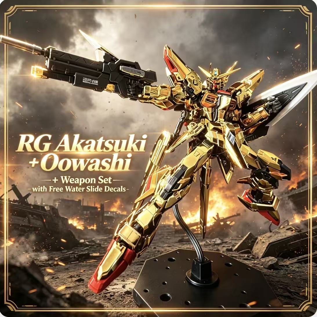 RG41 1/144 ORB-01 Akatsuki Oow - đánh giá và giá Model Kit Pg