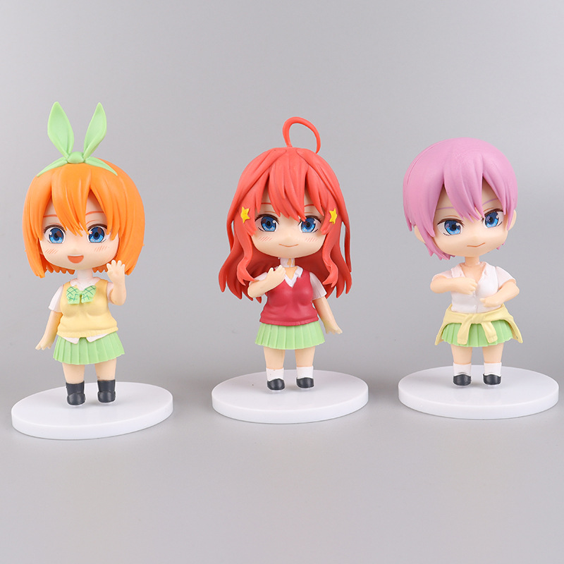 5pcs Anime The Quintessential  - đánh giá và giá Model Kit Hatsune Miku