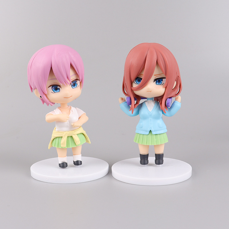 5pcs Anime The Quintessential  - đánh giá và giá Model Kit Hatsune Miku