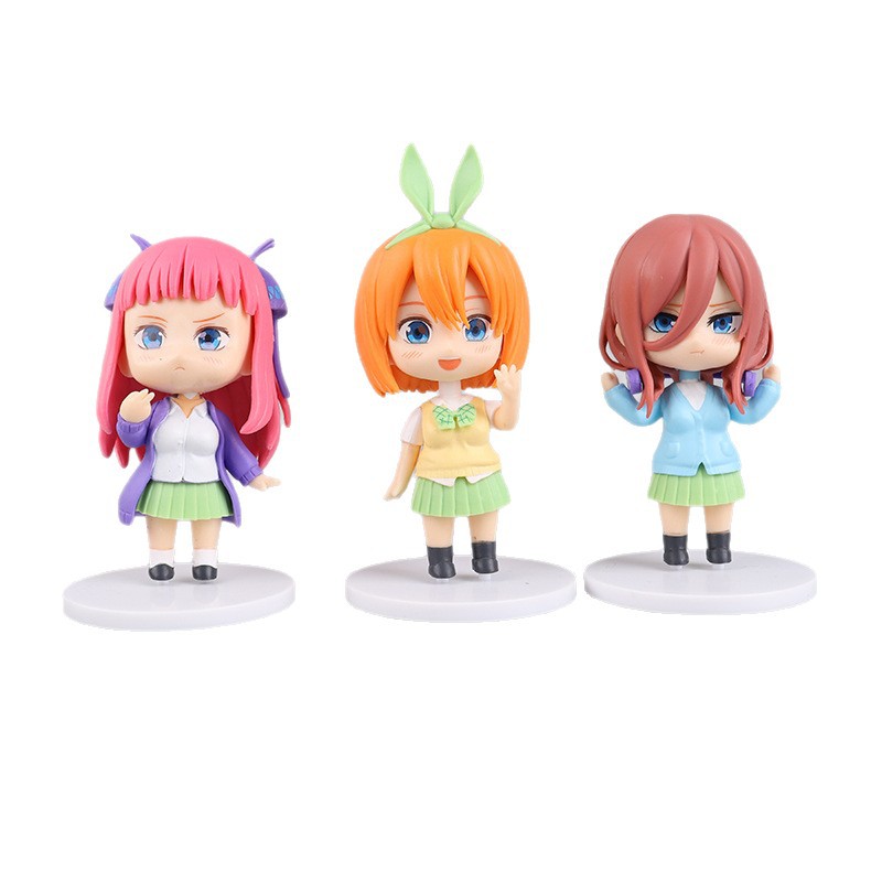 5pcs Anime The Quintessential  - đánh giá và giá Model Kit Hatsune Miku